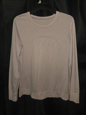 Lululemon Swiftly Tech Long Sleeve X-STATIC Shirt - Smokey Blush Size 6